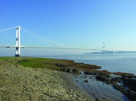 Precious geological exposures by the Severn Estuary could be threatened by a proposed scheme to build a barrage to harness tidal energy (Beachley Point, Gloucestershire).