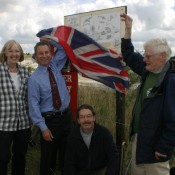 ... Westbury Information Board, Wiltshire.