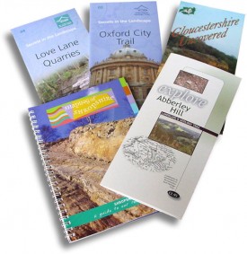 Collection of trail guides.